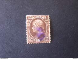 UNITED STATE EE.UU ÉTATS-UNIS US USA 1863 TREASURY DEPT. Jefferson 10c Brown Scott N.O77 - Used Stamps