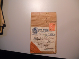 Carton Des échantillons Ou ??? En Contre Remb. - 1921-1960: Modern Period