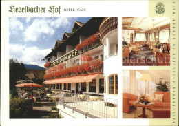 71822844 Baiersbronn Schwarzwald Heselbach Hotel-Cafe Heselbacher Hof  Baiersbro - Baiersbronn