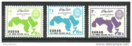 Sudan - 1995 - ( Arab League, 50th Anniv. ) - Complete Set - MNH (**) - Sudan (1954-...)