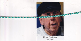 Victor De Groote, 1921, 2011. Foto - Avvisi Di Necrologio