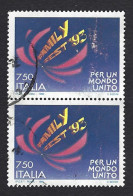 Italia 1993; Family Fest, Coppia Verticale, Usato - 1991-00: Used