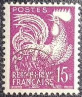 FRANCE Y&T PREO N°112**. Type Coq Gaulois. Neuf** MNH - 1953-1960