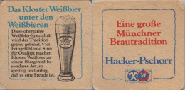 5003990 Bierdeckel Quadratisch - Hacker-Pschorr - Sous-bocks