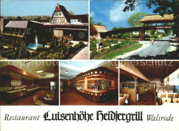 71822770 Walsrode Lueneburger Heide Restaurant Luisenhoehe Heidjergrill  Walsrod - Walsrode
