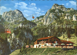 71822737 Hochfelln Ruhpolding Bruendlingalm Hochfellnseilbahn Bayerische Alpen   - Ruhpolding