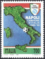 1990 Italia 1952 Napoli CAMPIONE Mnh** - 1981-90: Mint/hinged