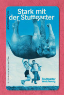 Germania, Germany-12 DM- Stark Mit Der Stuttgarter- Used Phne Card With Chip - R-Reeksen : Regionaal