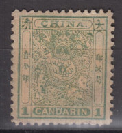 IMPERIAL CHINA 1885 - Small Imperial Dragon MH* - Unused Stamps