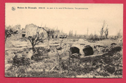 C.P. Diksmuide = Puinen Oorlog 1914-1918  :  Le Pont Et Le Canal  D' Hanzaeme  :  Vue  Panoramique - Diksmuide