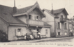 (269)  CPA  Gérardmer Hôtel Des Promenades Mme Oswald - Gerardmer