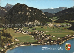 71822437 Fuschl See Salzkammergut Fliegeraufnahme Mit Schafberg Fuschl Am See - Altri & Non Classificati