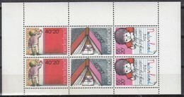 NIEDERLANDE Block 19, Postfrisch **, 30 Jahre Werbung Für Kinderbriefmarken Durch Die Schulen, 1978 - Blocks & Sheetlets