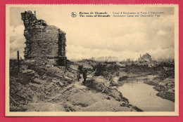 C.P. Diksmuide = Puinen Oorlog 1914-1918  : Canal  D' Hanzaeme  Et  Poste  D' Observation - Diksmuide
