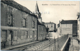 10 CUNFIN - La Grande-Rue Et L'avenue Des Tilleuls - Other & Unclassified