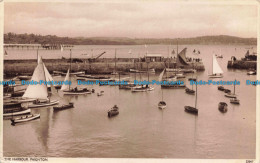 R672591 Paignton. The Harbour. Postcard. 1939 - Monde