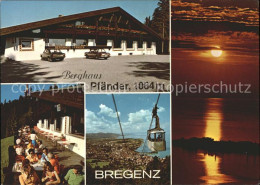 71822334 Bregenz Vorarlberg Berghaus Pfaender Terrasse Bodensee Bregenz - Altri & Non Classificati