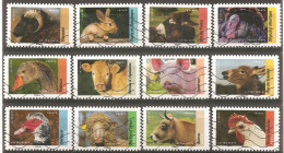 FRANCE - Veau, Vache, Cochon, Couvée... Et Autres Animaux De La Ferme - Used Stamps