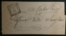 Italy. A221. MINERVINO Murge. 1898. Annullo Tondo Riquadrato MINERVINO MURGE   (BARI), Su Franchigia Senza Testo - Poststempel