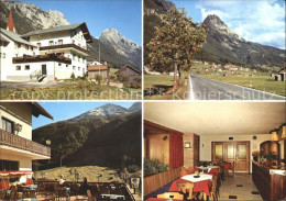 71822289 Schnann Alpengasthof Traube Terrasse Strassenpartie Pettneu Am Arlberg - Other & Unclassified