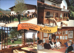 71822284 St Paul Kaernten Buschenschenke Backhendlhof Kainz Details Musiker Pony - Altri & Non Classificati