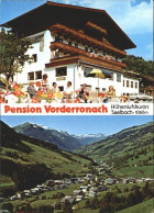 71822273 Saalbach-Hinterglemm Pension Vorderronach Totalansicht Saalbach - Autres & Non Classés