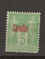 1893 MH Cavalle Yvert 2 - Unused Stamps
