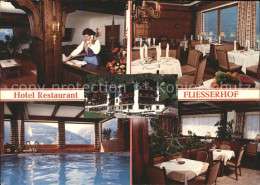 71822190 Fliess Hotel Restaurant Fliesserhof Hallenbad Gastraeume Rezeption Flie - Andere & Zonder Classificatie