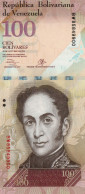 Venezuela 100 Bolivar 2013 P93g Uncirculated Banknote - Venezuela