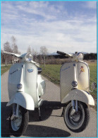 VESPA BOYS - Germany Nice Postcard * Not Travelled * Piaggio Scooter Italy Italia - Motorräder