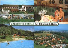 71822143 St Johann Haide Waldhotel Konrad Sauna Hallen Und Freibad Ortsansicht S - Autres & Non Classés