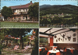 71822134 Klausen-Leopoldsdorf Gasthof Pension Zum Schoepfelgitter Gastraum Garte - Autres & Non Classés