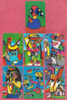 Germany- Telefonkarte- Phone Card With Chip Used By 12 Dm- Horoscope- Lot Of Seven Cards- - P & PD-Series : Taquilla De Telekom Alemania