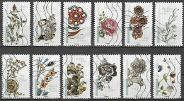 FRANCE - Les Fleurs Dans L'art - Used Stamps