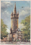 Frankfurt, Eschenheimer Turm, Lithographie - Frankfurt A. Main