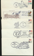 Etats-Unies Lot De Lettres Et FDC Thème Oiseaux - Autres & Non Classés