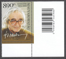 Szenes Iván MUSIC Pop Rock COMPOSER  2024 Hungary Label Vignette Barcode EAN Bar CODE CORNER MNH - Musique