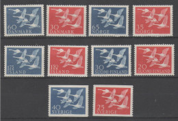 Norden 1956 - 10 V. **           (g9717) - Lots & Kiloware (mixtures) - Max. 999 Stamps