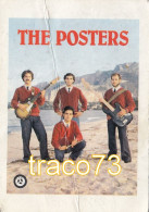 THE POSTERS   / Gruppo Musicale - Palermo  - Cartoncino Pubblicitario _ Formato  7 X 10 Cm. - Reclame