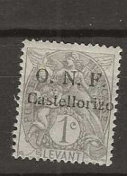 1920 MH Castellorizo 14 - Unused Stamps