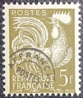 FRANCE Y&T PREO N°107**. Type Coq Gaulois. Neuf** MNH - 1953-1960