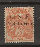 1920 MH Castellorizo 16 - Unused Stamps