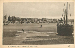 62 - Berck Sur Mer - La Plage à Marée Basse - CPA - Voir Scans Recto-Verso - Berck