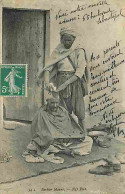 Maroc - Barbier Maure - Animée - Folklore - Scènes Et Types - CPA - Oblitération Ronde De 1911 - Voir Scans Recto-Verso - Sonstige & Ohne Zuordnung