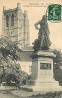 62 - Saint-Omer - Statue De Jacqueline Robins - Oblitération Ronde De 1912 - Etat Pli Visible - CPA - Voir Scans Recto-V - Saint Omer