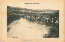 Maroc - Colonne D'Ouezzan - 1920 - Goumiers Traversant Un Oued En Crue - Animée - Militaria - CPA - Voir Scans Recto-Ver - Sonstige & Ohne Zuordnung