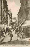 83 - Toulon - La Rue D'Alger - Animée - CPA - Oblitération Ronde De 1918 - Voir Scans Recto-Verso - Toulon
