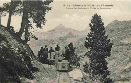 64 - Artouste - Chemin De Fer Du Lac D'Artouste - Vue Sur Les Arcizettes Et Vallée Du Soussouéou - Animée - Trains - CPA - Other & Unclassified