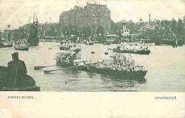 Pays Bas - Amsterdam - Amstel-Hotel - Animée - CPA - Etat Froissures Visibles - Voir Scans Recto-Verso - Amsterdam