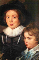 Art - Peinture - Rubens - Les Fils Du Peintre - Détail - Musée De Vaduz - Liechtenstein Galerie - CPSM Format CPA - Cart - Peintures & Tableaux